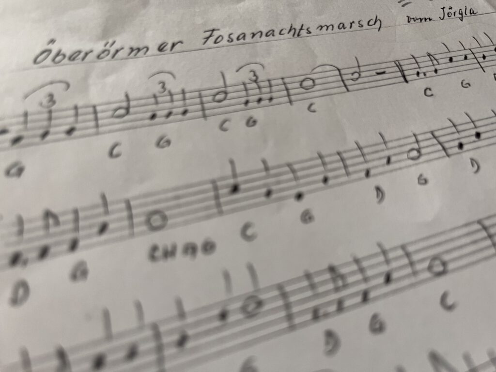 Öberörmer Fosanachtsmarsch vom Jörgla